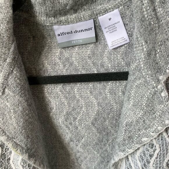 Alfred Dunner Open Blazer ✝️ - Picture 7 of 14